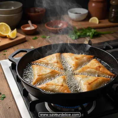 Bricks à la Viande Hachée Épicée : Ma Recette Secrète et Réconfortante - cooking process