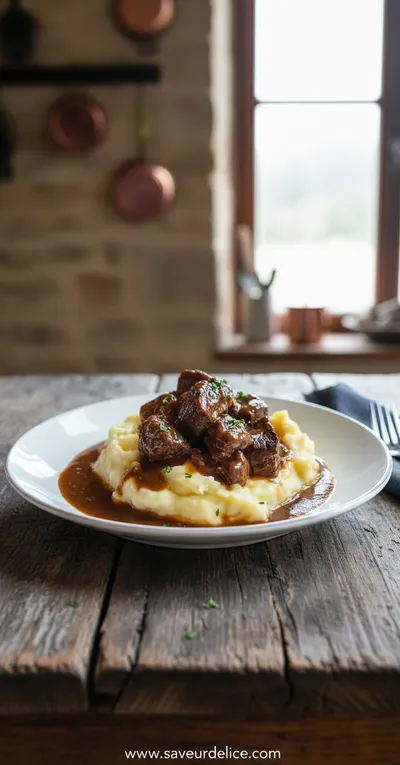Bœuf Braisé et Purée Crémeuse : Le Duo Réconfortant Parfait