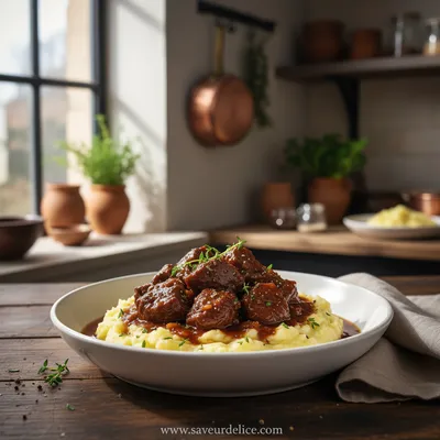Bœuf Braisé et Purée Maison : Le Réconfort Absolu