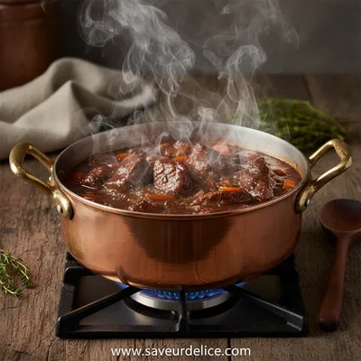 Bœuf Braisé et Purée Maison : Le Réconfort Absolu - cooking process