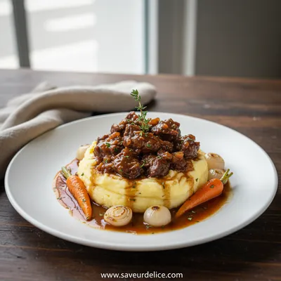 Bœuf Braisé et Purée Maison : Le Réconfort Absolu - ready to serve