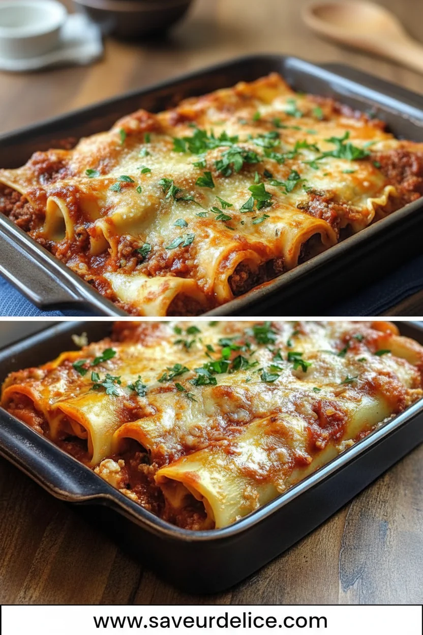 Cannelloni à la Sicilienne : Le Plat Réconfortant Baigné de Soleil - ready to serve