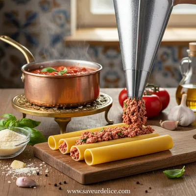 Cannelloni à la Sicilienne : Le Plat Réconfortant Baigné de Soleil - cooking process
