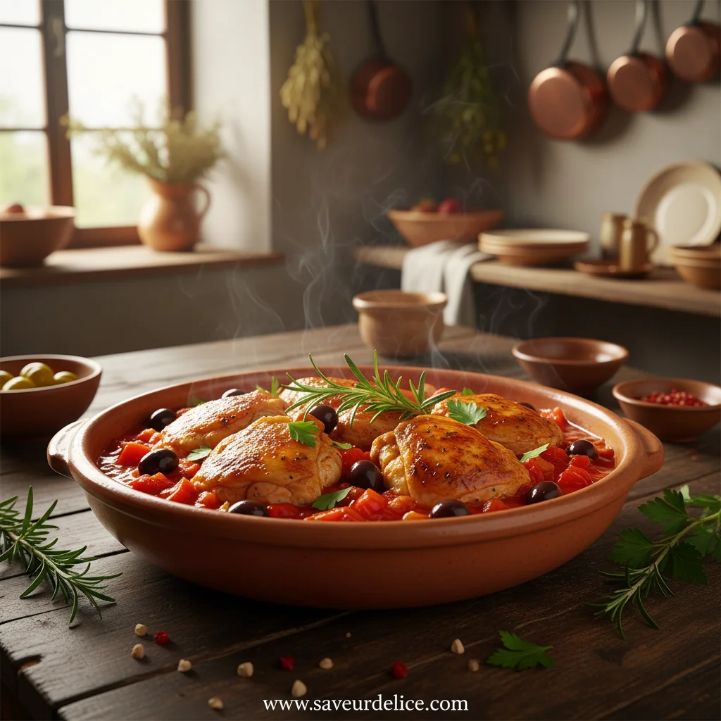Poulet Cacciatore : Le Mijoté Rustique de Mon Enfance - feature image