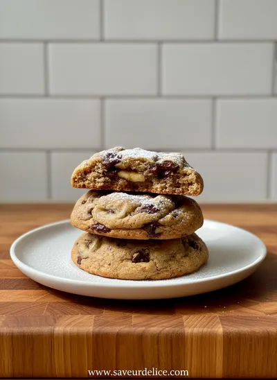 Cookies Banana Bread : Le Réconfort d'un Cake Moelleux dans un Biscuit - ready to serve