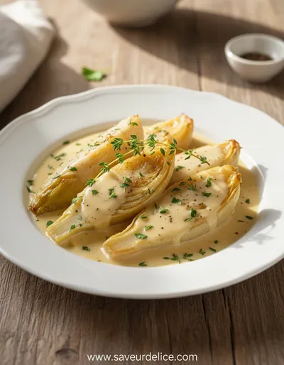 Endives Sautées à la Crème : La Recette Douceur Inoubliable - ready to serve