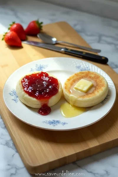 English Muffins Maison : La Recette pour des Matins Doux et Réconfortants - ready to serve