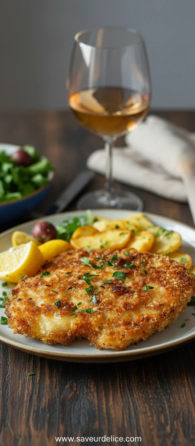 Escalope de Veau Milanaise : Ma Recette Dorée et Croustillante - ready to serve