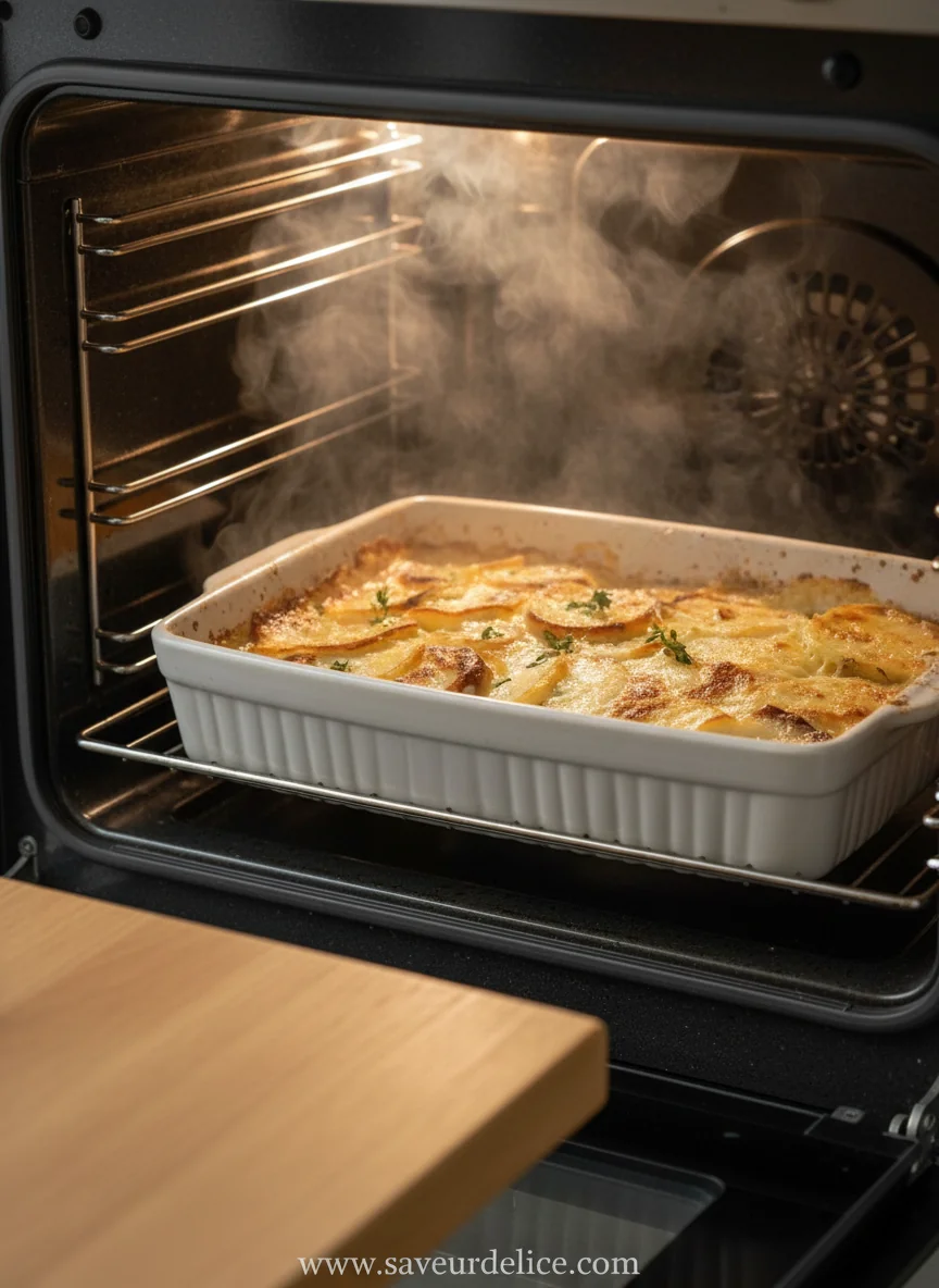 Mon Gratin Dauphinois Crémeux - cooking process