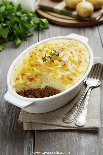 Mon Hachis Parmentier au Bœuf : Le Goût Réconfortant de Mon Enfance - ready to serve