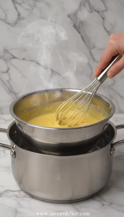 Sauce Hollandaise Maison : Facile, Crémeuse et Inratable - cooking process