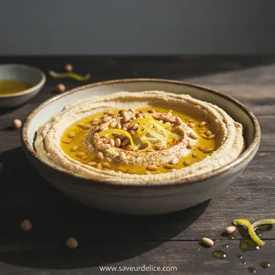 Houmous au Citron Confit : Ma Recette Douce et Ensoleillée