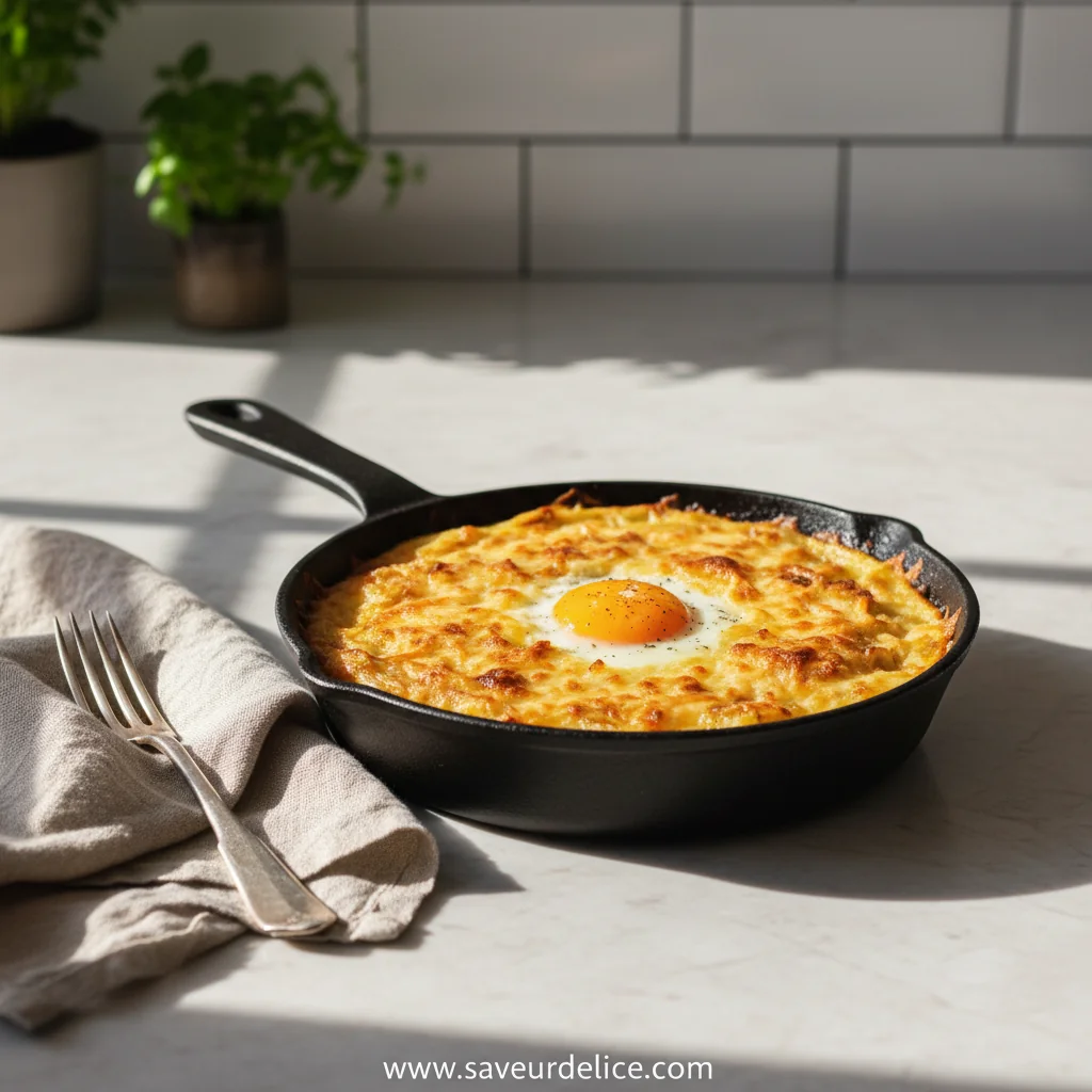 Gratin Petit-Déjeuner Réconfortant aux Pommes de Terre