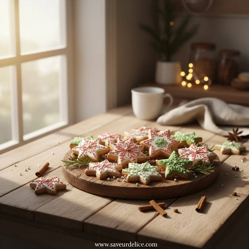 Sablés de Noël Décorés : Ma Recette Douce et Épicée