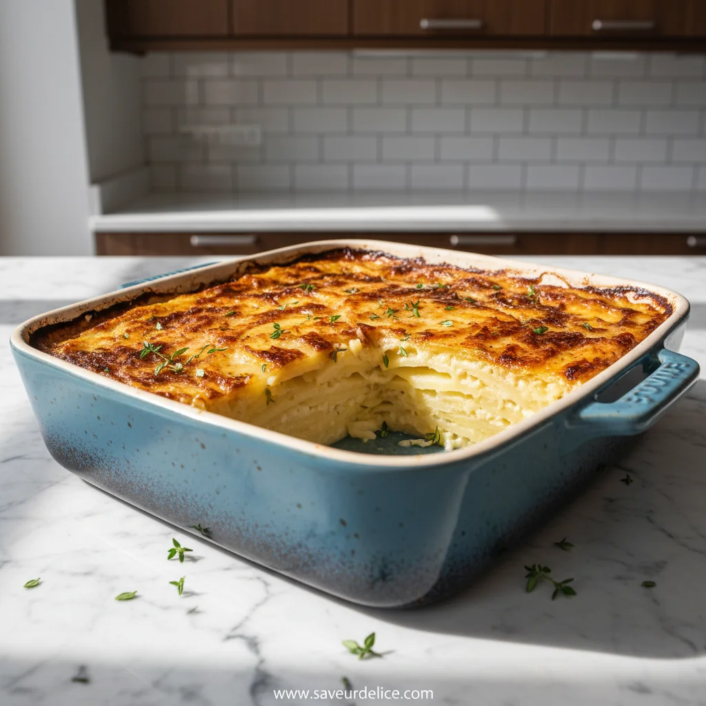 Gratin de Pommes de Terre Croustillant