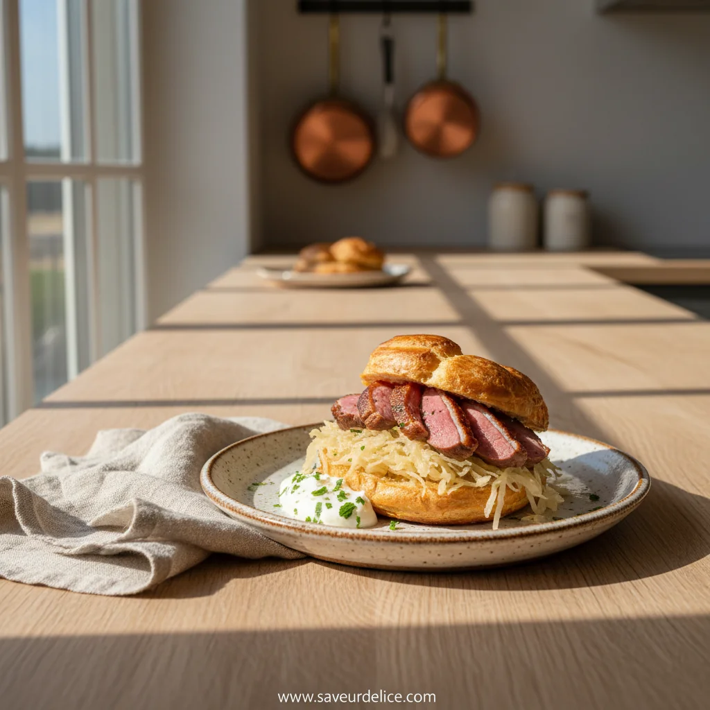 Chou Salé au Magret de Canard, le Plat Réconfort de mon Enfance - feature image