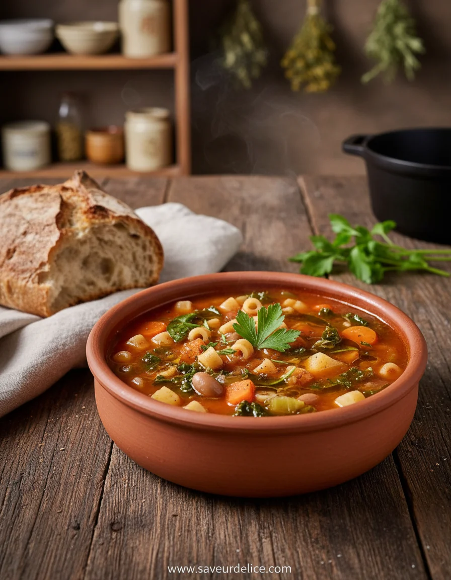 Soupe Minestrone Italienne : La Recette Authentique et Réconfortante