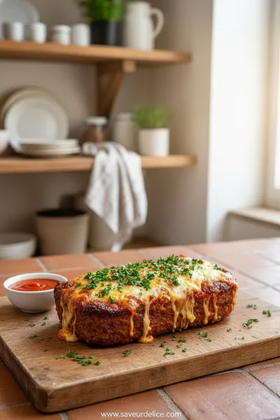 Pain de Viande Italien au Parmesan : La Recette Tendre et Juteuse de Mon Enfance