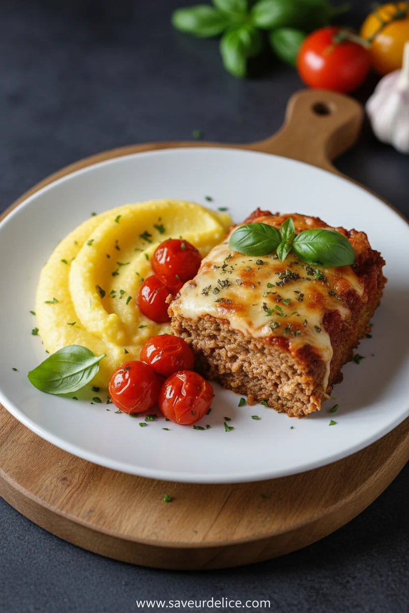 Pain de Viande Italien au Parmesan : Recette Tendre et Juteuse - ready to serve