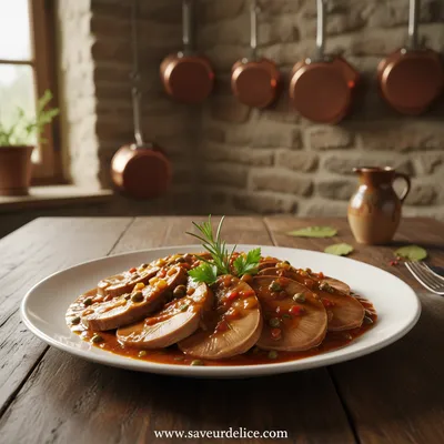 Langue de Boeuf Sauce Piquante : La Recette Tendre et Oubliée de Mon Enfance