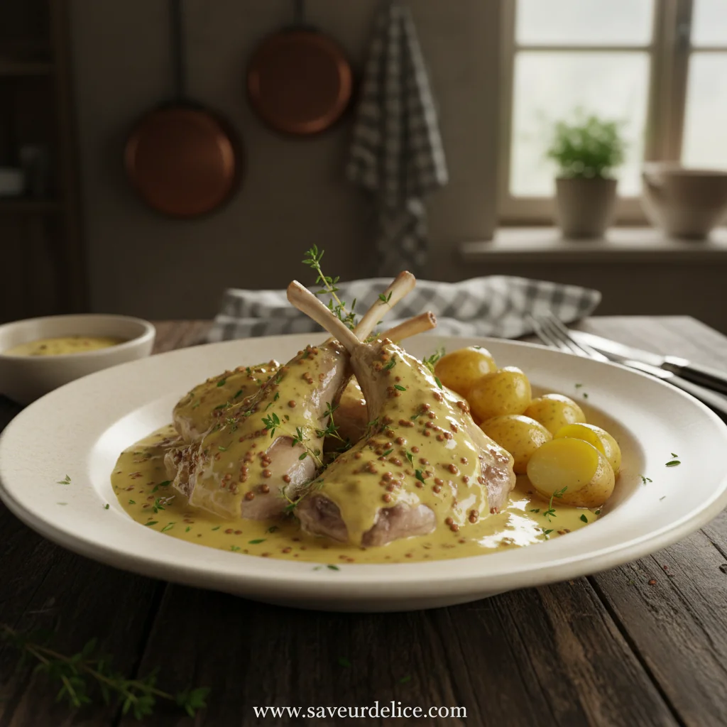 Lapin à la Moutarde: La Recette Classique et Réconfortante - ready to serve