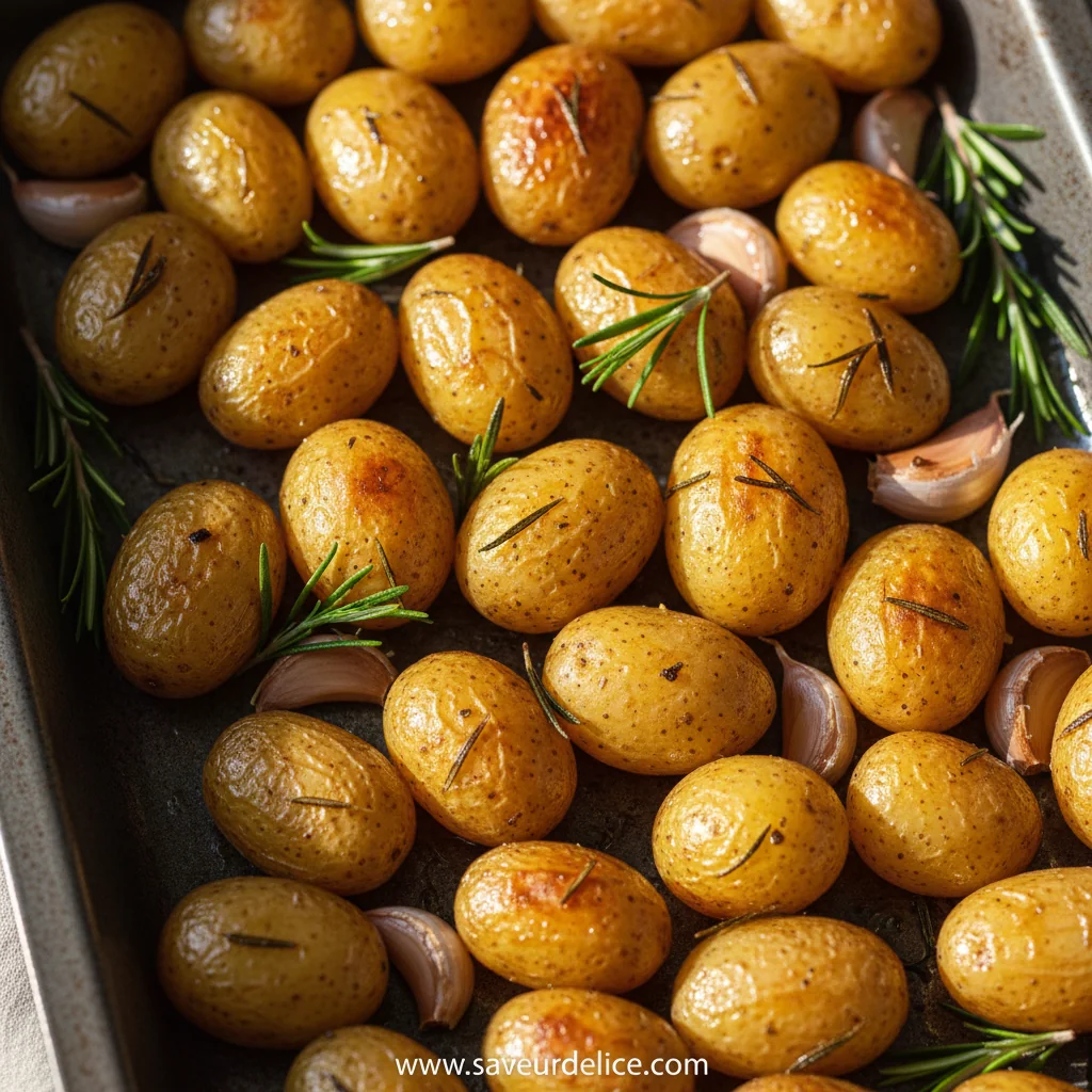 Mes Pommes de Terre Rôties au Four : Le Secret d'un Croustillant Parfait