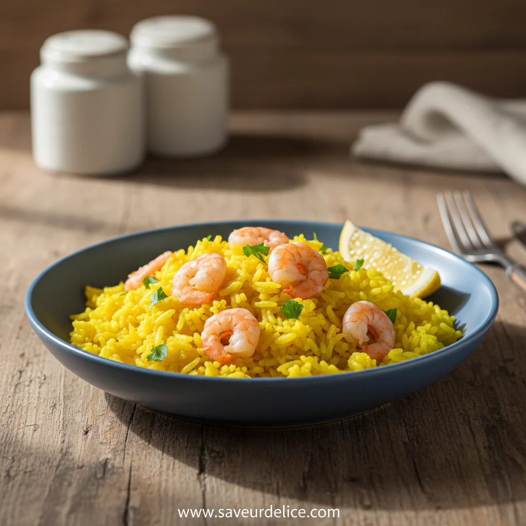 Riz aux Crevettes au Four : Un Plat Réconfortant et Parfumé - ready to serve