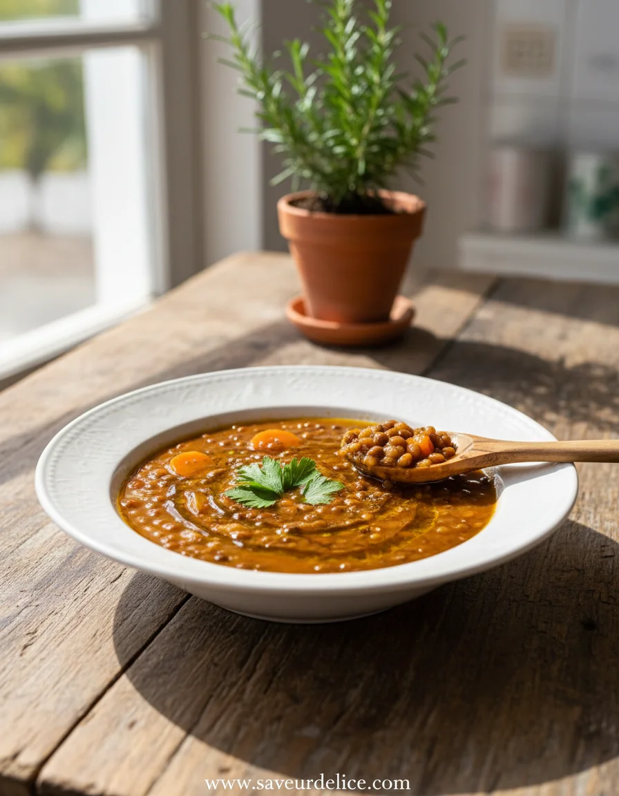 Soupe de Lentilles à la Grecque (Fakes) : Un Voyage Sensoriel et Réconfortant