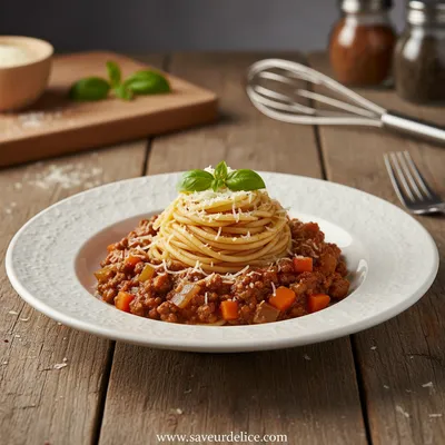Spaghetti Bolognaise : La Recette Réconfortante qui Embaume la Maison - ready to serve