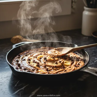 Brownies Banane Beurre de Cacahuète Sans Sucre : Ma Douceur Healthy - cooking process