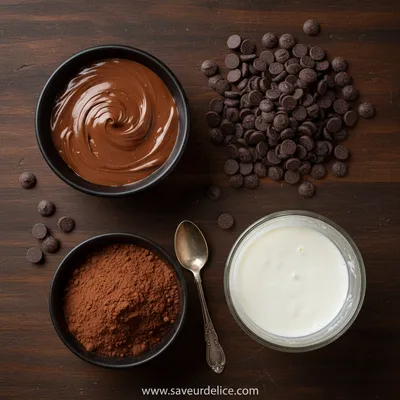 Truffes au Nutella : Ma Recette Express pour un Plaisir Fondant - ingredients preparation