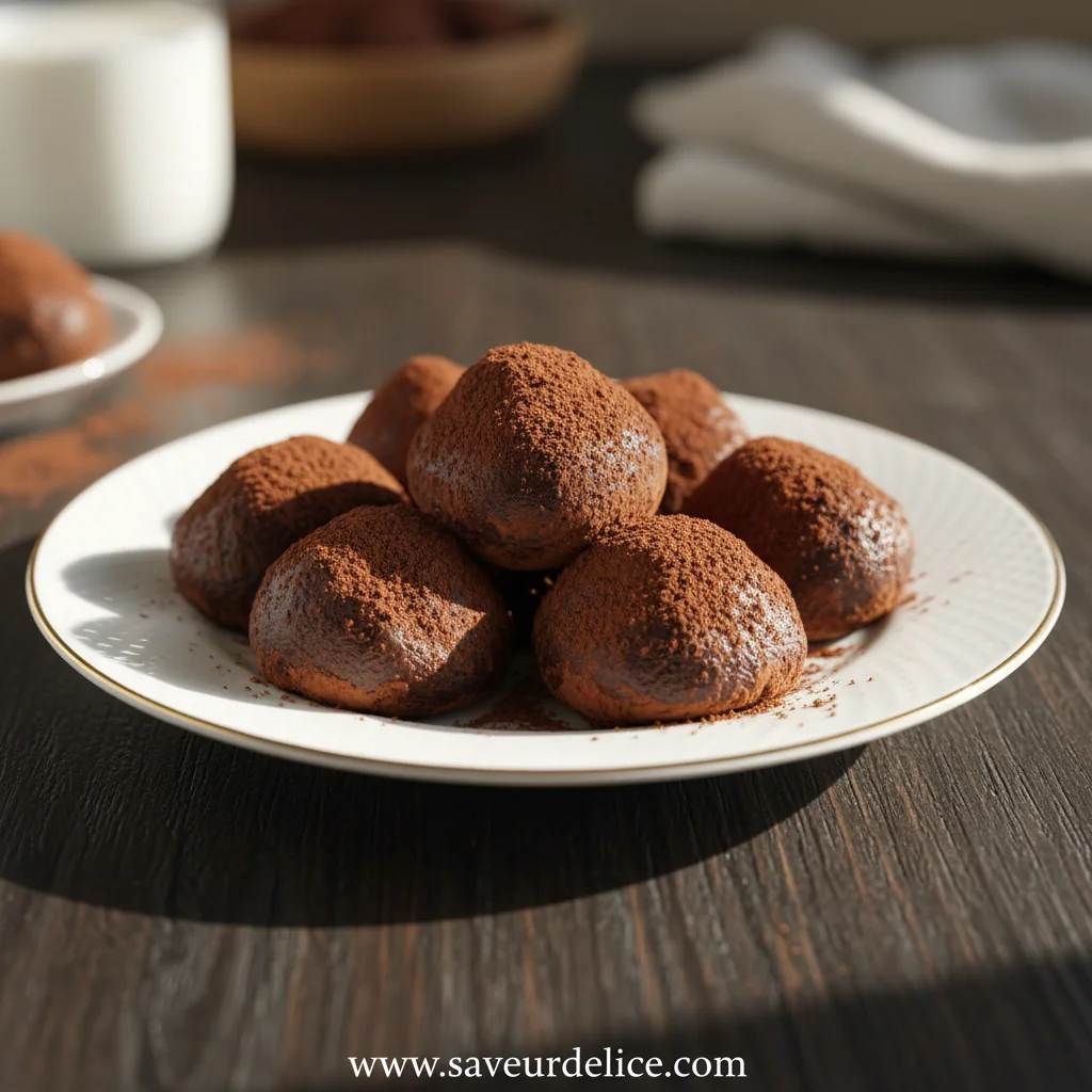 Truffes au Nutella : Ma Recette Express pour un Plaisir Fondant - ready to serve