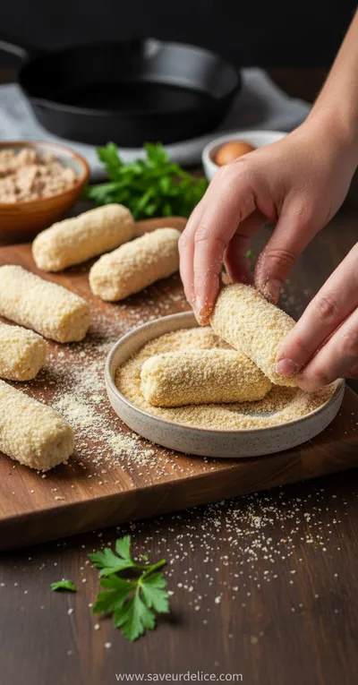 Croquettes de Thon Maison : Moelleuses et Dorées - cooking process