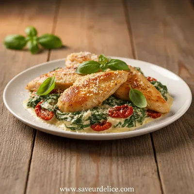 Poulet Toscan Crémeux : Un Voyage en Italie - ready to serve